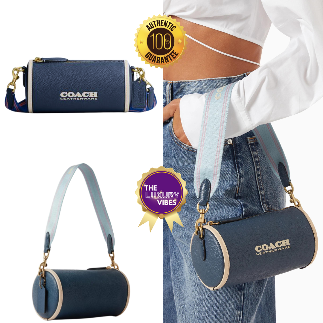 COACH Orion Barrel in Denim CJ839