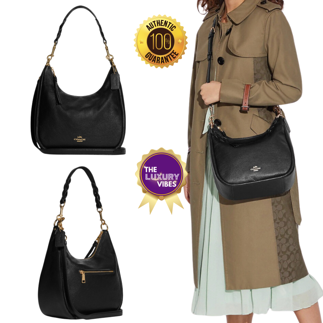 COACH Jules Hobo in Black C9190