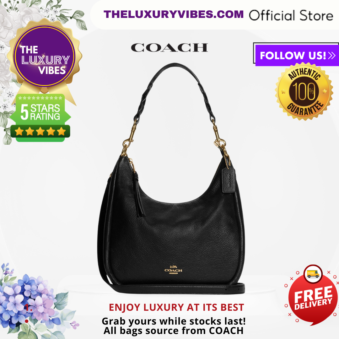 COACH Jules Hobo in Black C9190