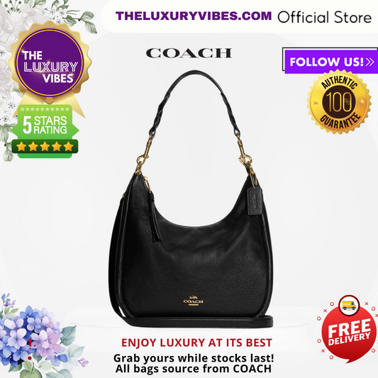 COACH Jules Hobo in Black C9190